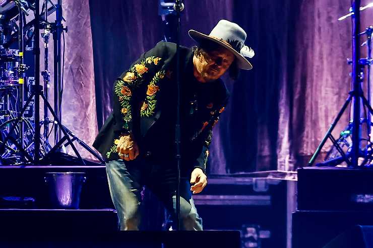 zucchero sul palco